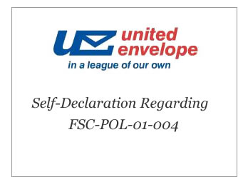  Self-Declaration Regarding FSC-POL-01-004